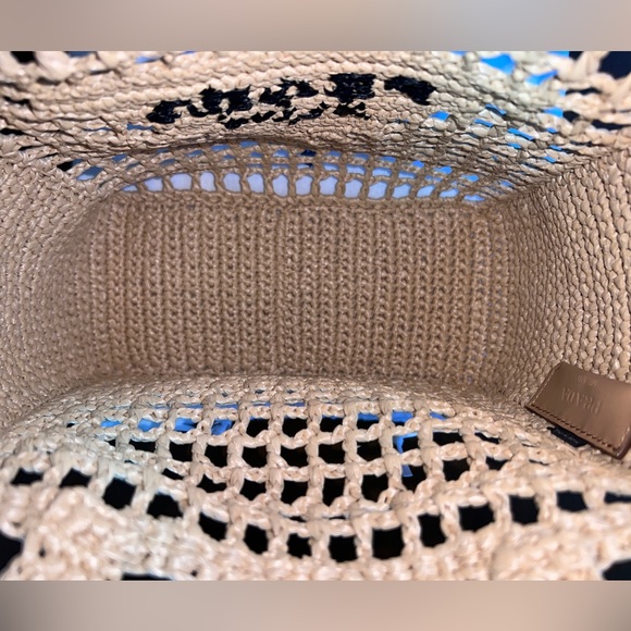 ❌❌SOLD! New Prada Raffia Small Tote - Picture 7 of 10